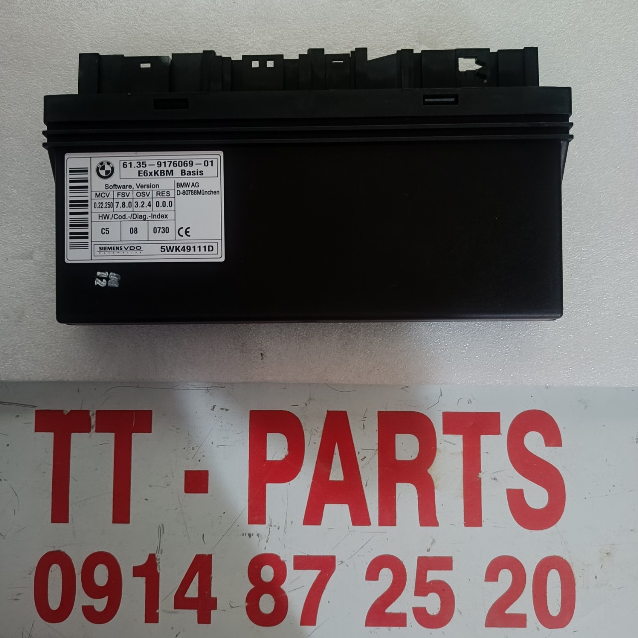 MÔ ĐUN ĐK THÂN XE BMW PHÙ HỢP E60/E63/E64 61359176069