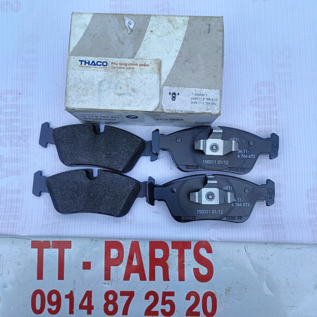 Má phanh trước xe BMW 3 Series E90 2006 – 2011  34116769951